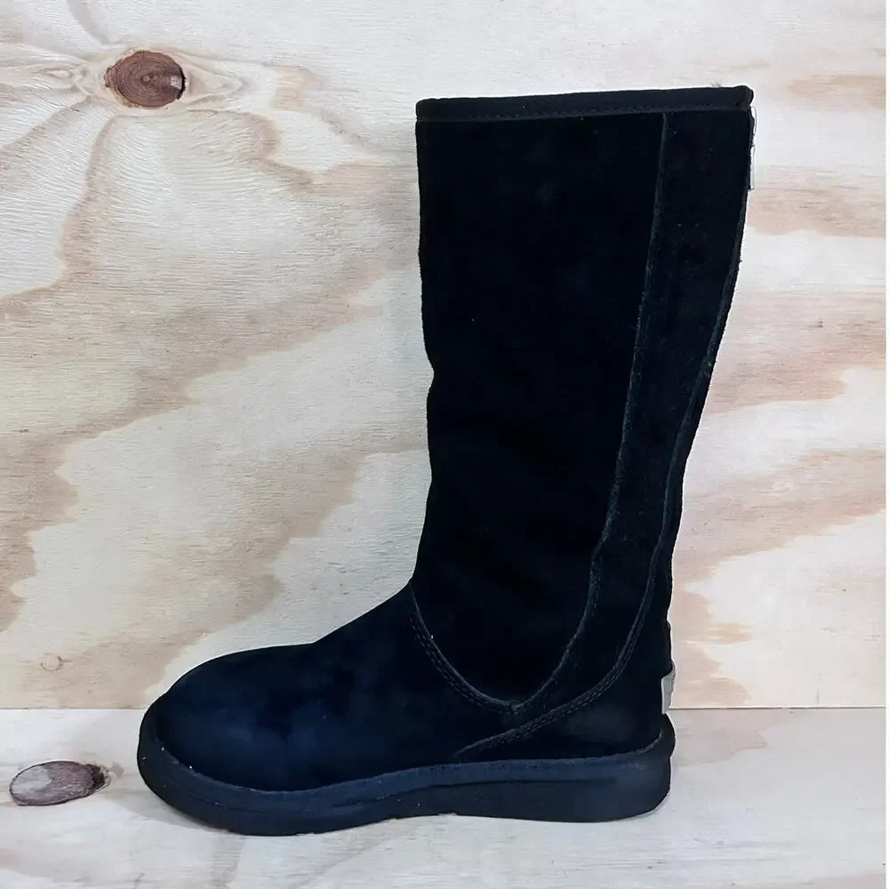 UGG Australia - Knighsbridge - Back Zip Boots - Black - Women's - 5 - S/N 5119